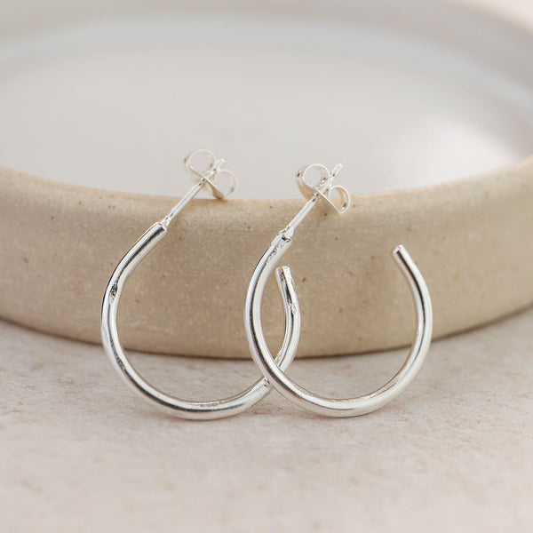 Sterling Silver Hoop Earrings - Everyday