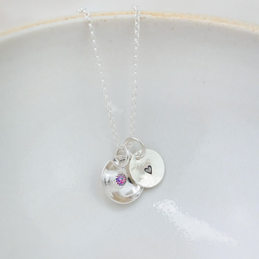 Sterling Silver Boho Pendant