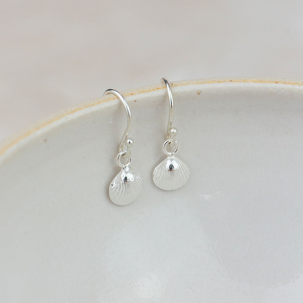 Sterling Silver Shell Earring