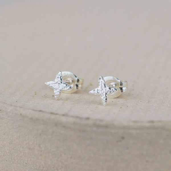 Sterling Silver North Star Mini Studs